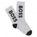 Pack de 3 pares de calcetines BOSS para NIÑO