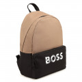 Canvas-Rucksack mit Logo BOSS Für JUNGE