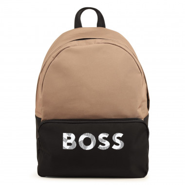 Canvas-Rucksack mit Logo BOSS Für JUNGE