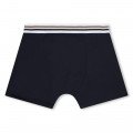 Set van 2 katoenen boxershorts BOSS Voor