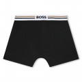 Two-pack of cotton boxers BOSS for BOY