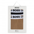 Two-pack of cotton boxers BOSS for BOY