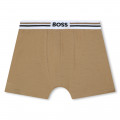 Two-pack of cotton boxers BOSS for BOY