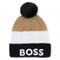 Gorro con pompón BOSS para NIÑO