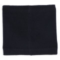 Polar fleece-lined snood BOSS for BOY