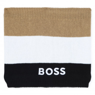 Lined knit snood BOSS for BOY