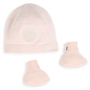 Hat and booties set BOSS for UNISEX