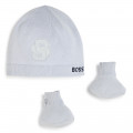 Ensemble bonnet et chaussons BOSS pour UNISEXE