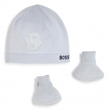 Hat and booties set BOSS for UNISEX