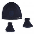 Ensemble bonnet et chaussons BOSS pour UNISEXE