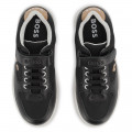 Laced hook-and-loop trainers BOSS for BOY