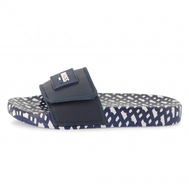 Chanclas con velcro BOSS para NIÑO