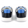 Lace-up leather trainers BOSS for BOY