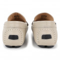 Leather loafers BOSS for BOY