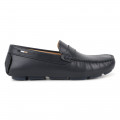 Leather loafers BOSS for BOY