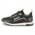 Two-tone lace-up trainers BOSS for BOY