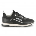 Two-tone lace-up trainers BOSS for BOY
