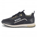 Two-tone lace-up trainers BOSS for BOY
