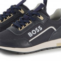 Two-tone lace-up trainers BOSS for BOY