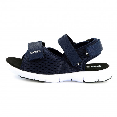 Sandalias de tela con velcro BOSS para NIÑO