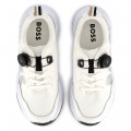 Rotating button trainers BOSS for BOY