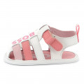Leder-Sandalen mit Klett BOSS Für MÄDCHEN