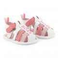 Leder-Sandalen mit Klett BOSS Für MÄDCHEN