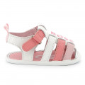 Leder-Sandalen mit Klett BOSS Für MÄDCHEN