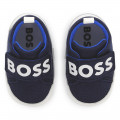 Leder-Schühchen mit Klett BOSS Für UNISEX