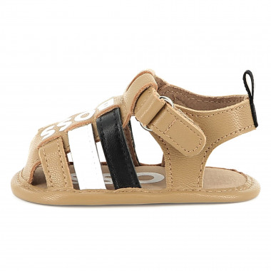 Hook-and-loop strap sandals BOSS for BOY