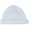 Gorro con vuelta de algodón BOSS para NIÑO