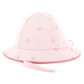 Chapeau avec cordons BOSS pour FILLE
