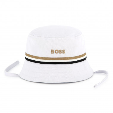 Gorro bordado con cordones BOSS para NIÑO