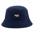 Cotton bucket hat BOSS for BOY