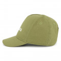 Hook-and-loop cotton cap BOSS for BOY