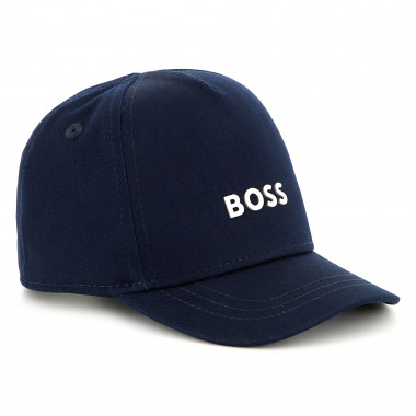 Gorra de algodón con velcro BOSS para NIÑO