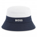 Reversible cotton bucket hat BOSS for BOY