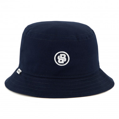 Gorro bordado de algodón BOSS para NIÑO