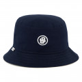 Embroidered cotton bucket hat BOSS for BOY