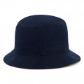 Embroidered cotton bucket hat BOSS for BOY