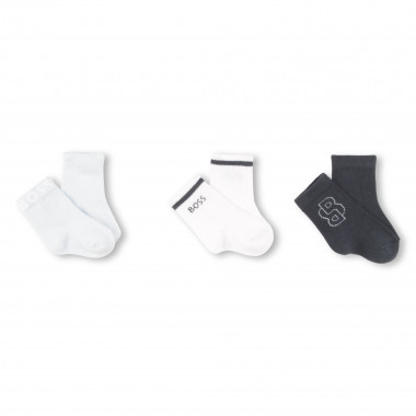 Pack de 3 pares de calcetines BOSS para NIÑO