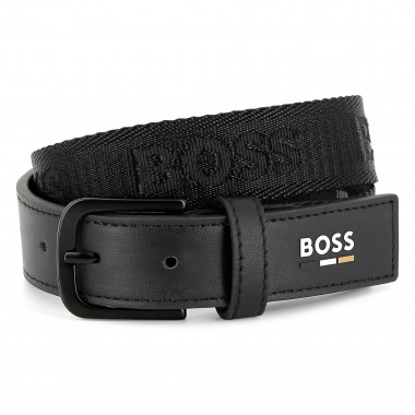 Leather belt BOSS for BOY