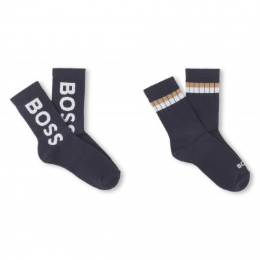 Lot de 2 paires de chaussettes BOSS pour GARCON