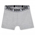 Set of 5 cotton boxer shorts BOSS for BOY