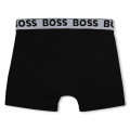 Set of 5 cotton boxer shorts BOSS for BOY