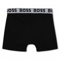 Set of 5 cotton boxer shorts BOSS for BOY
