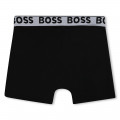 Set of 5 cotton boxer shorts BOSS for BOY