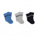 Set of 3 pairs of socks BOSS for BOY