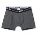 Set of 2 cotton boxer shorts BOSS for BOY