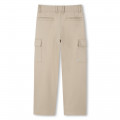 Trousers with flap pockets BOSS for BOY